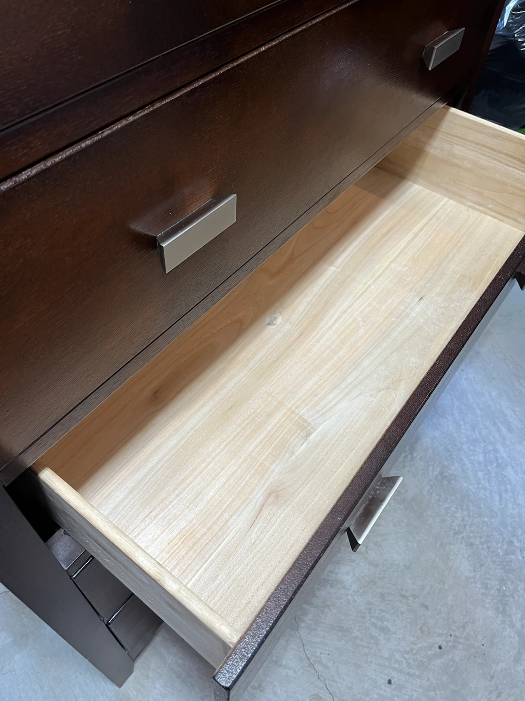 Dark Brown 6-Drawer Dresser - photo 4