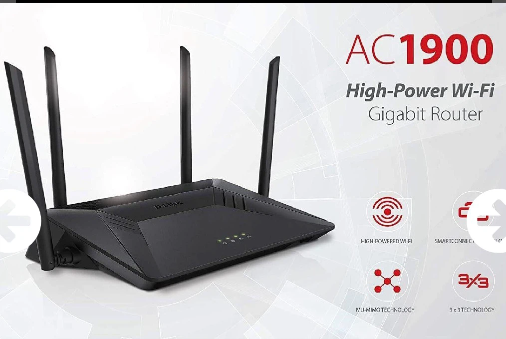 D-Link AC1900 High-Power Wi-Fi Gigabit Router - photo 3