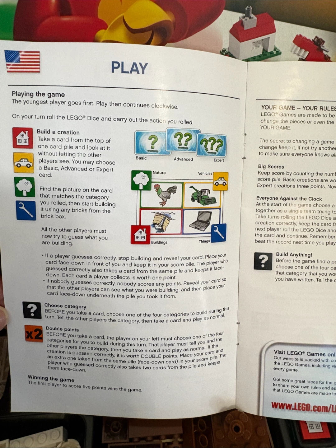 LEGO Creationary Board Game 3844 - photo 5