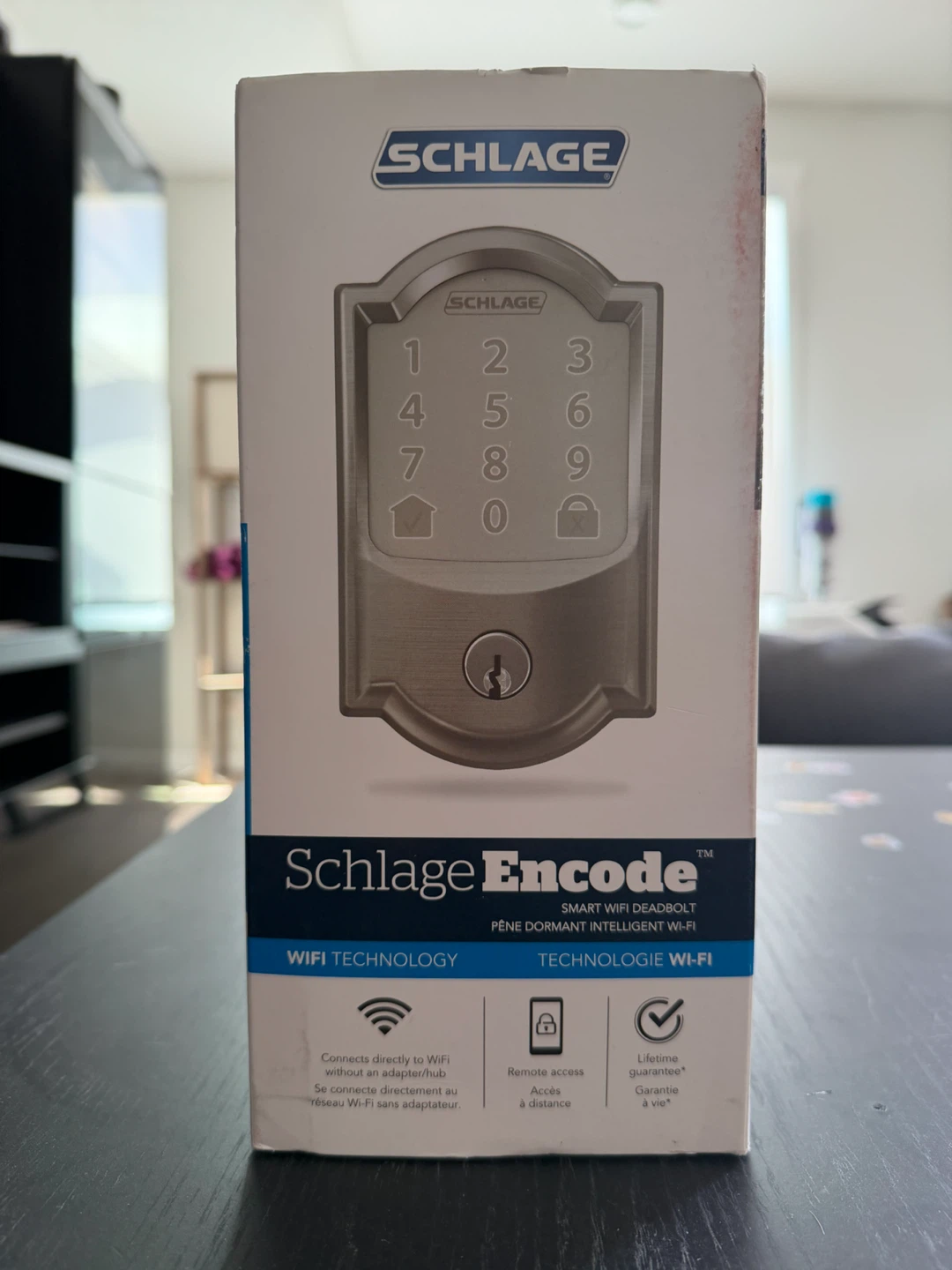 Schlage Encode Smart WiFi Deadbolt - Satin Nickel - BNIB