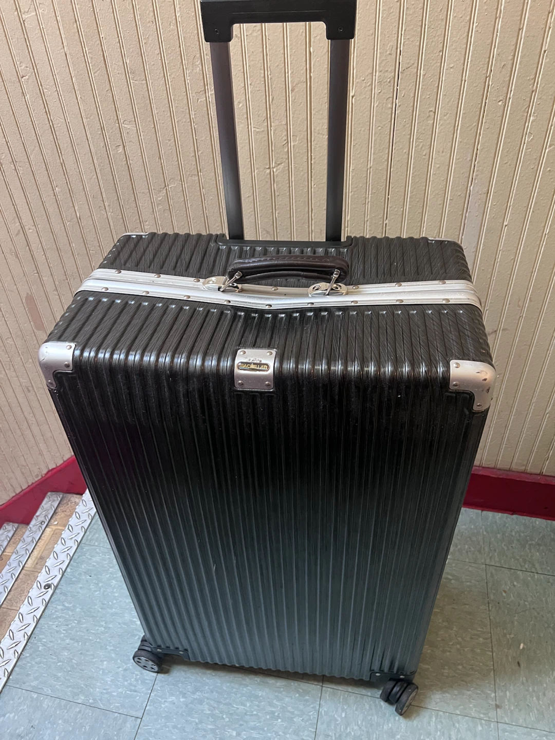 Black  Macmillar Luggage Suitcase
