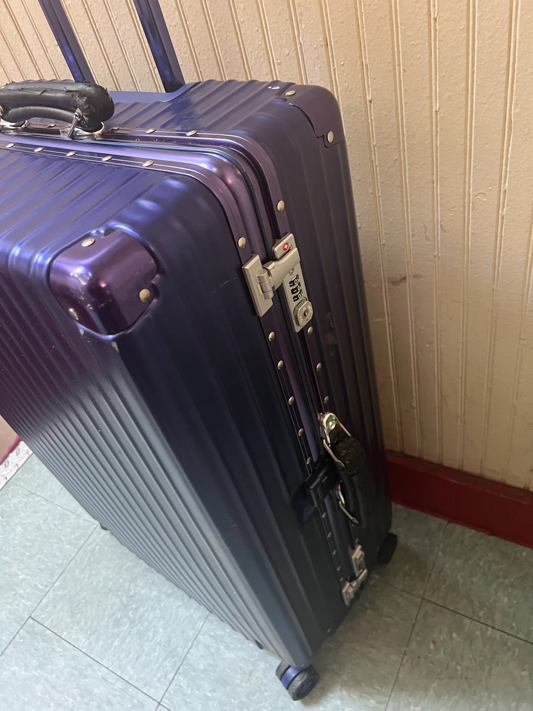 Purple Hardshell Rolling Suitcase - photo 2