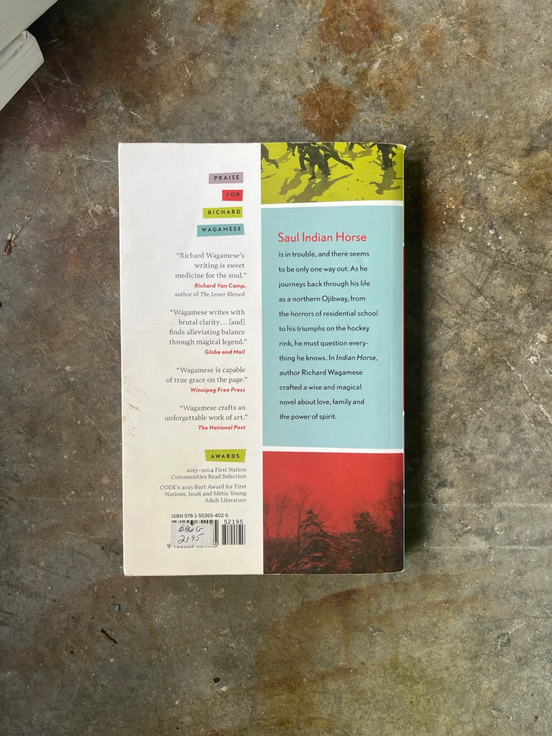 Indian Horse by Richard Wagamese Novel - photo 2