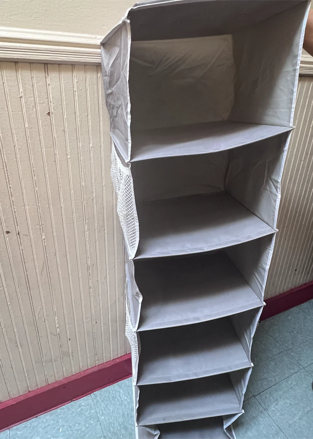 Hanging Closet Organizer with Shelves