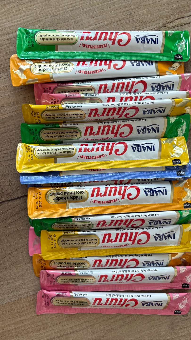INABA Churu Tuna & Chicken Varieties Cat Treats expired - photo 2