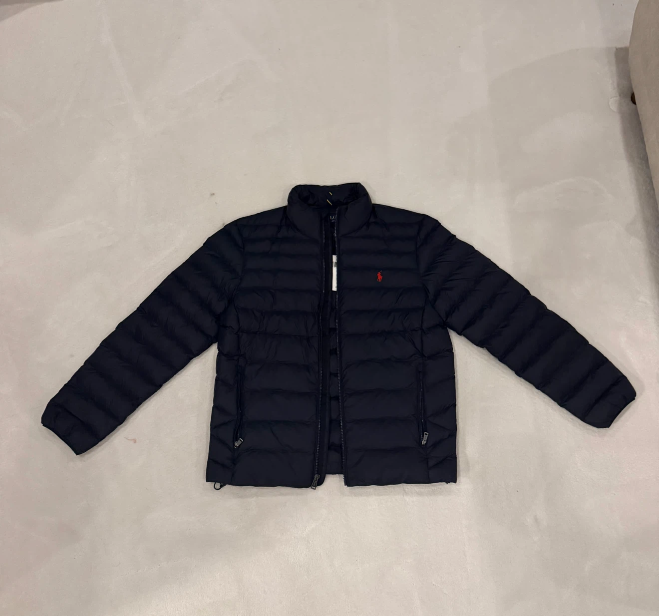 Polo Ralph Lauren Water-Repellent Puffer Jacket - Navy - Medium