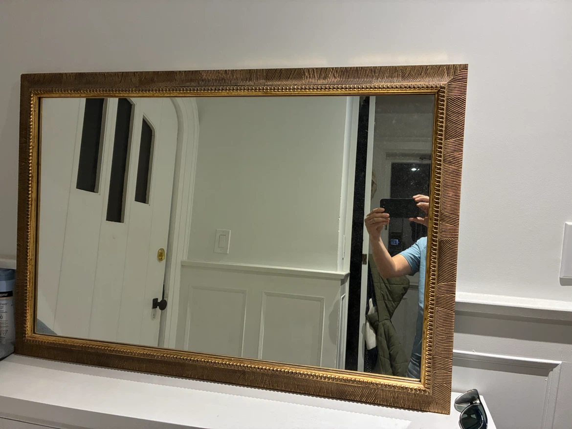 Ornate Gold Framed Mirror