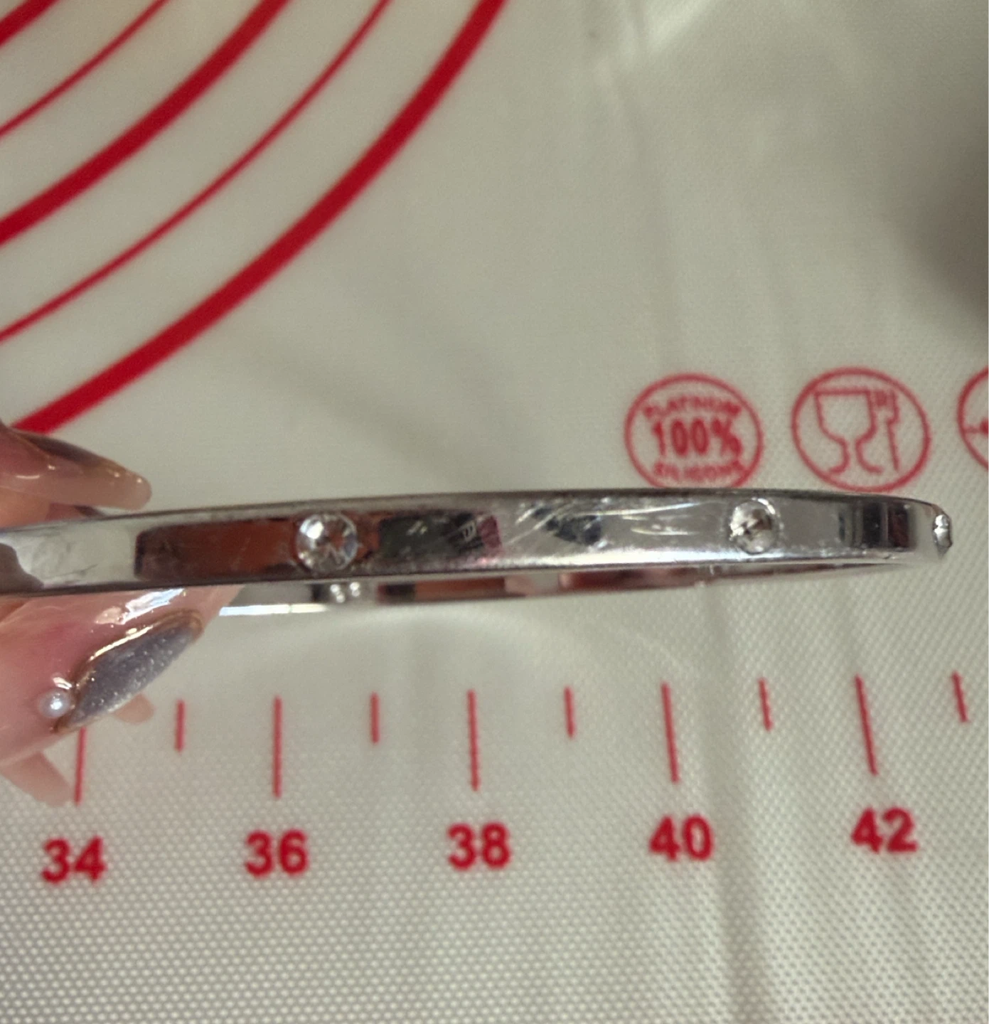 Swarovski Bangle with Crystals - photo 3