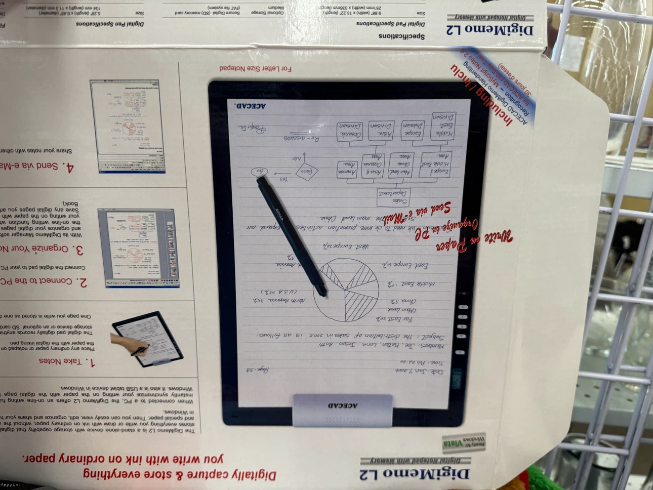 ACEcad DigiMemo L2 Digital Notepad
