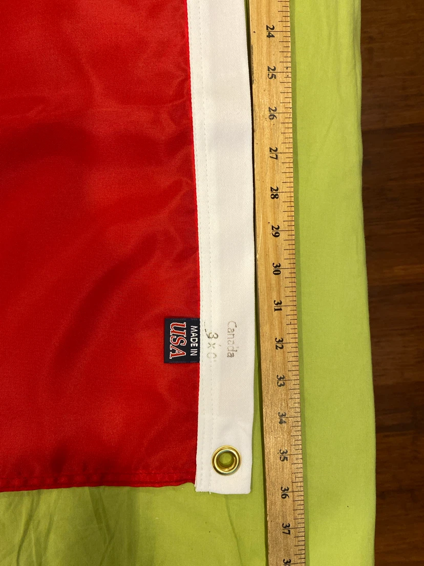 Canadian Flag 3'x10' - photo 2