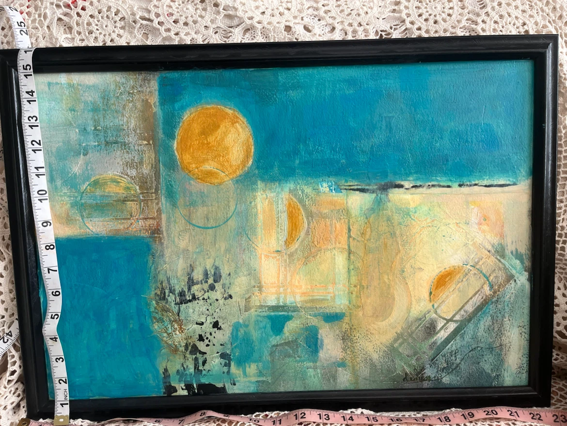 Art- Original Art-Abstract Acrylic Painting by Denise - photo 3