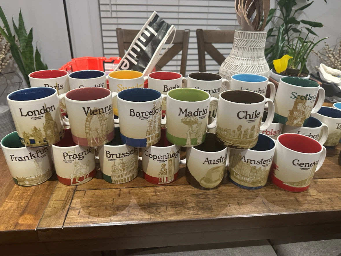 Starbucks City Collection Mugs