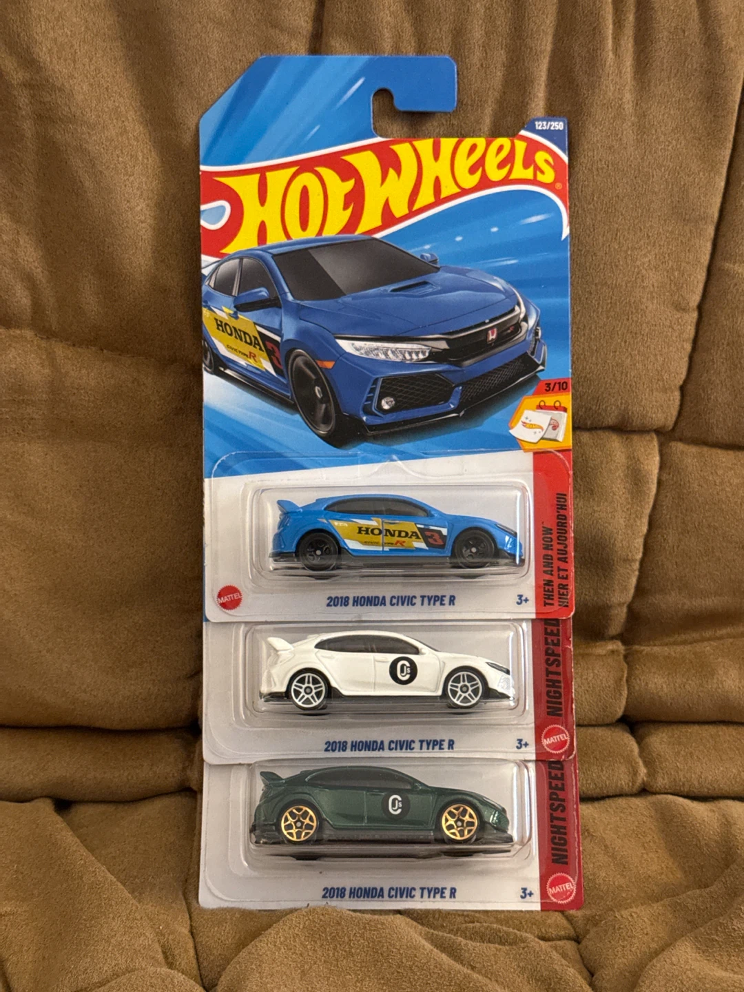 Hot Wheels 2018 Honda Civic Type R Toy Car