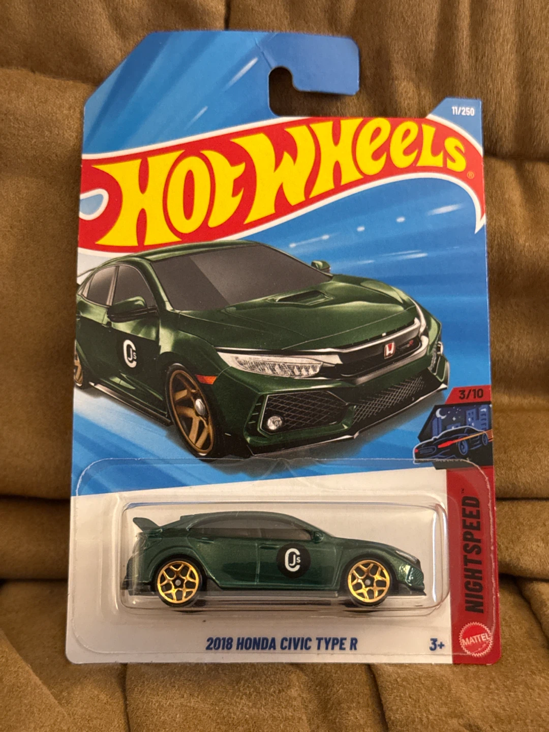 Hot Wheels 2018 Honda Civic Type R Toy Car - photo 2