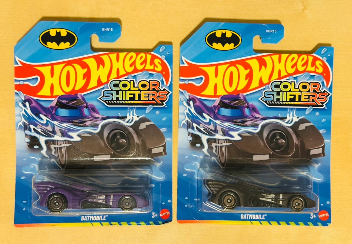 Hot Wheels Color Shifters Batmobile - 2 Pack