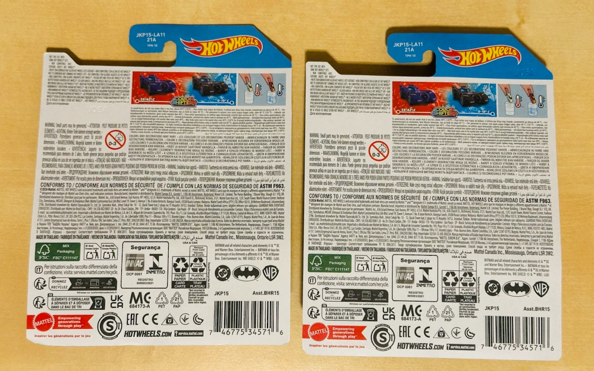 Hot Wheels Color Shifters Batmobile - 2 Pack - photo 2