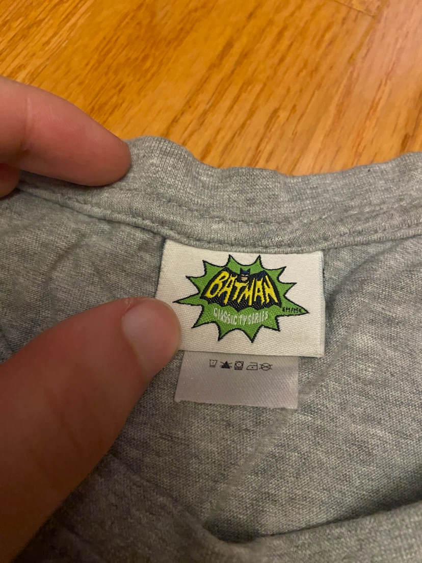 Grey Batman Classic TV Series T-Shirt medium - photo 3