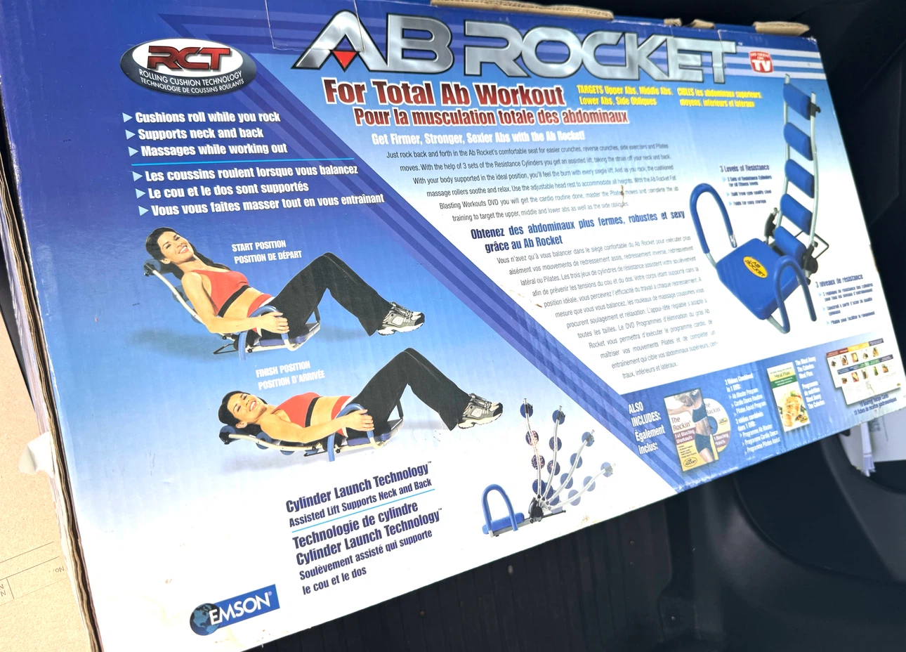 AB ROCKET For Total Ab Workout Fitness Machine - photo 2