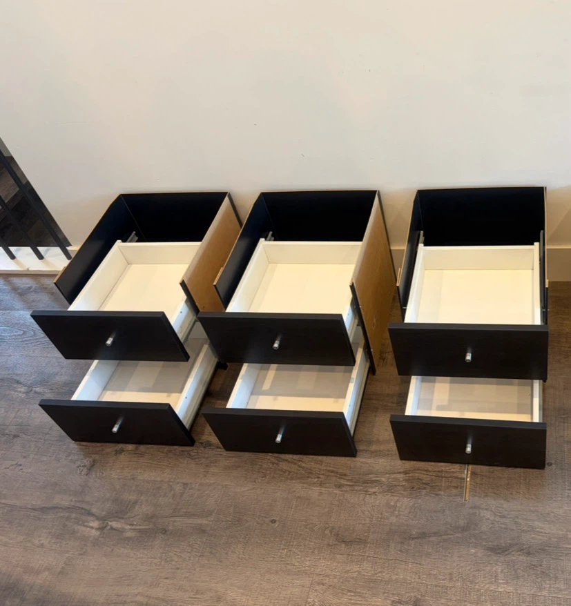 IKEA KALLAX drawers inserts x 3 for $60 - photo 2