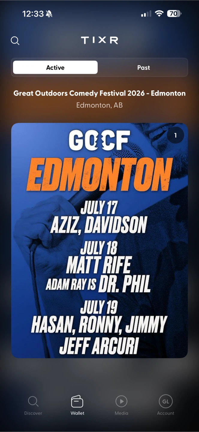 Great Outdoors Comedy Festival Edmonton 2026 - GA+ 1-Day Pass - photo 2