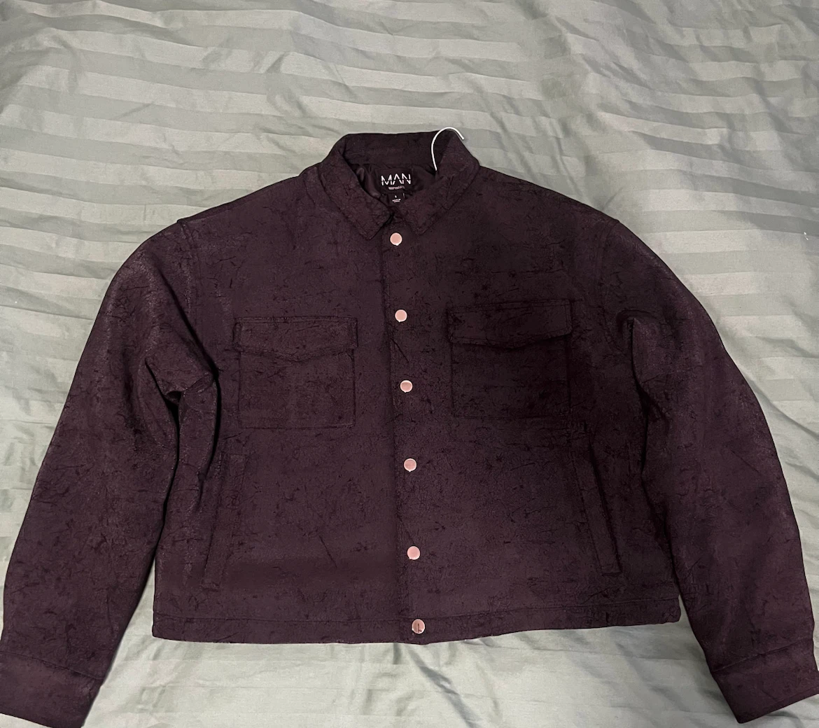 Dark grey MAN jacquet