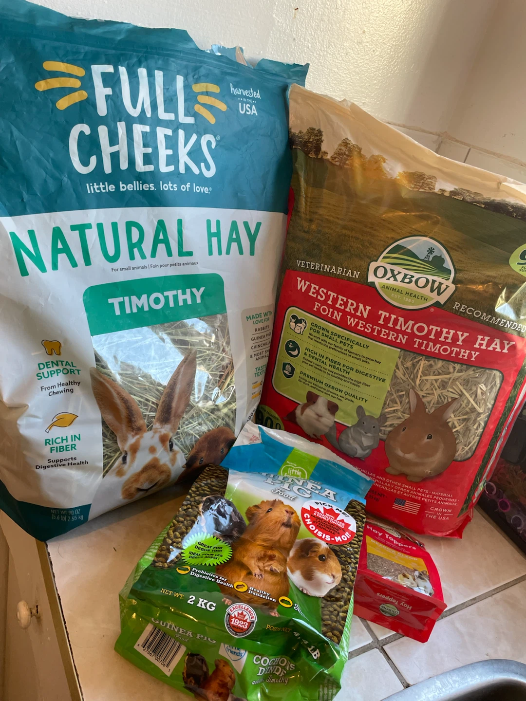 Guinea Pig Hay & Food Lot