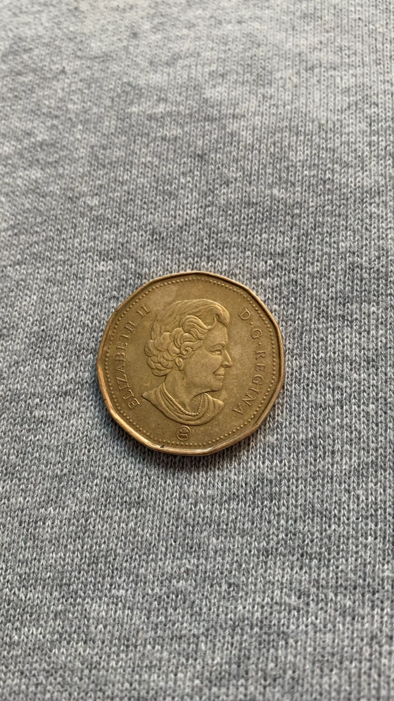 2008 “Lucky Loonie” Beijing Olympics Commemorative 🇨🇦 Dollar - photo 2