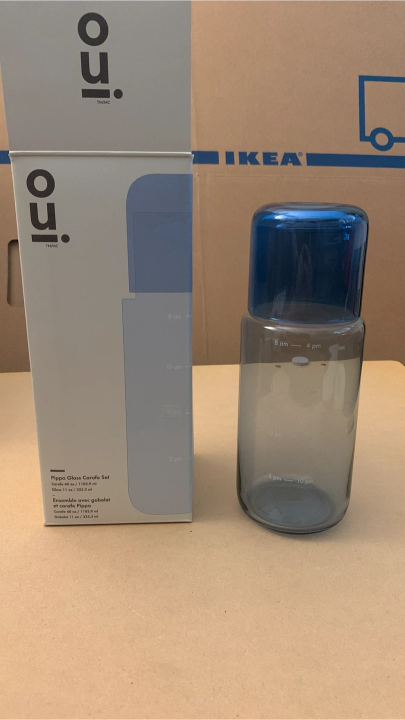 Oui Glass Carafe Set - photo 2