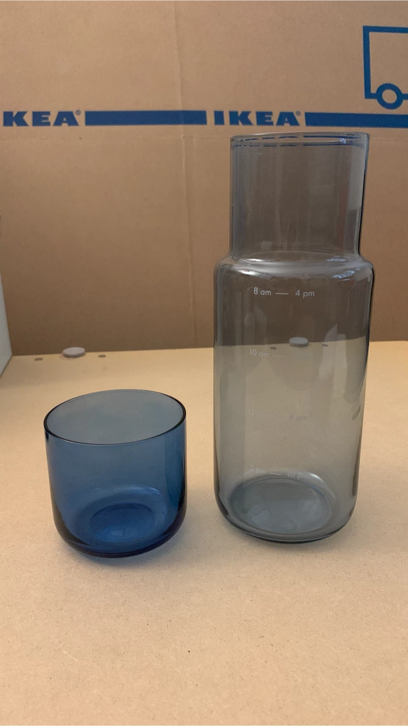 Oui Glass Carafe Set - photo 3