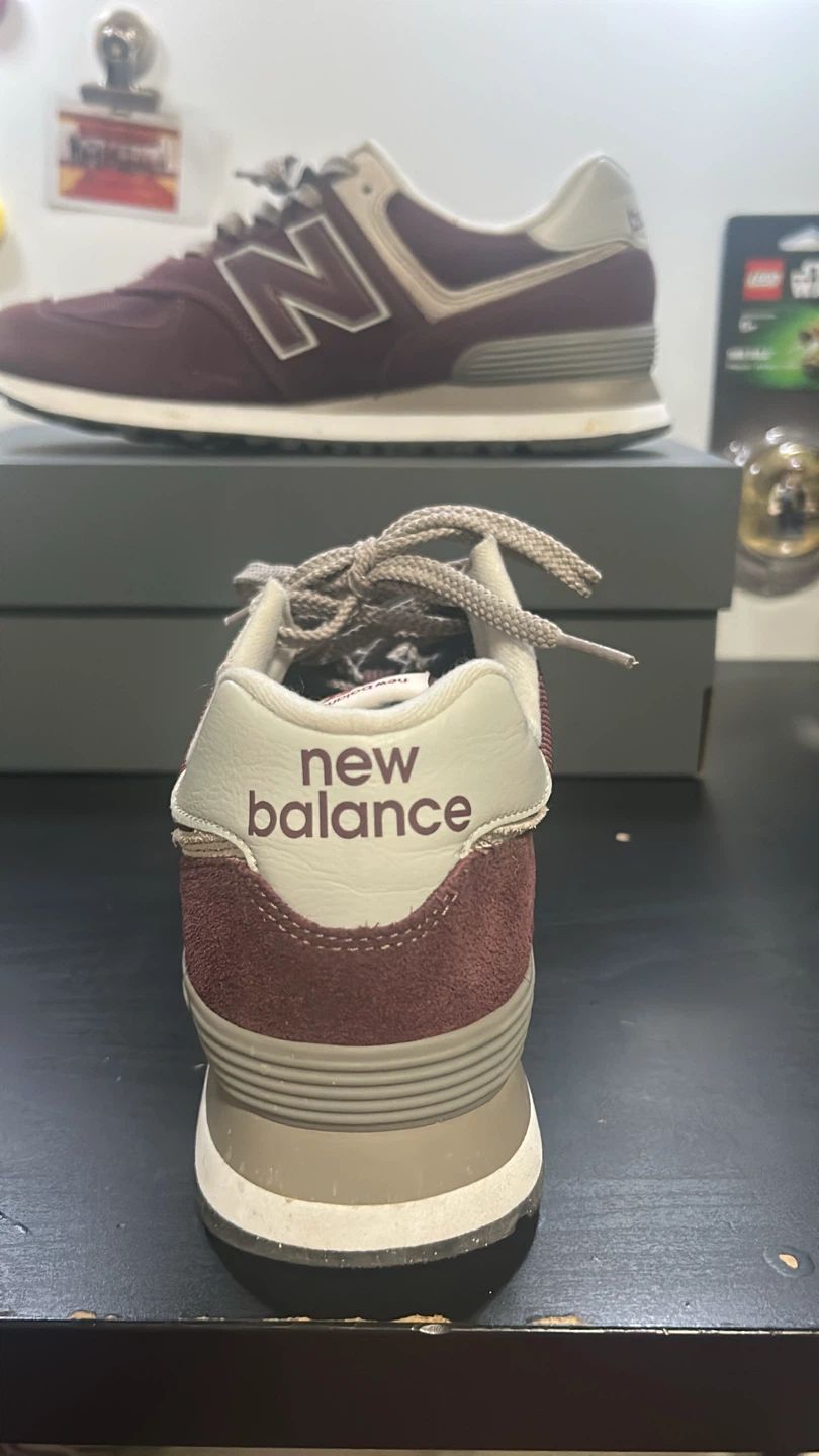 New Balance 574 Sneakers - Burgundy - photo 4