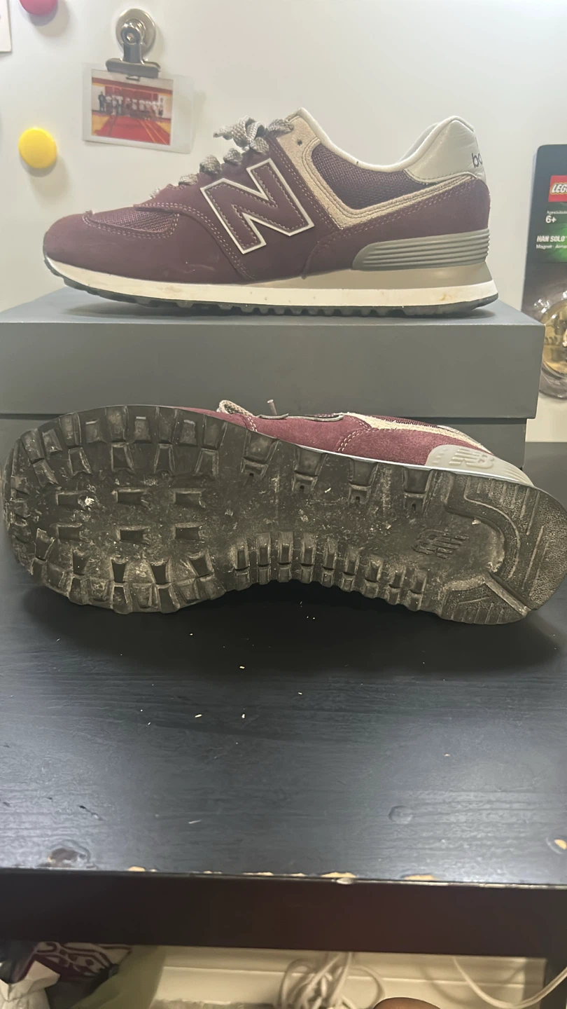 New Balance 574 Sneakers - Burgundy - photo 5