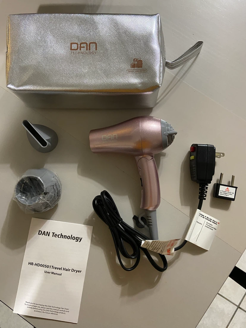 DAN Technology HR-HD00501 Travel Hair Dryer