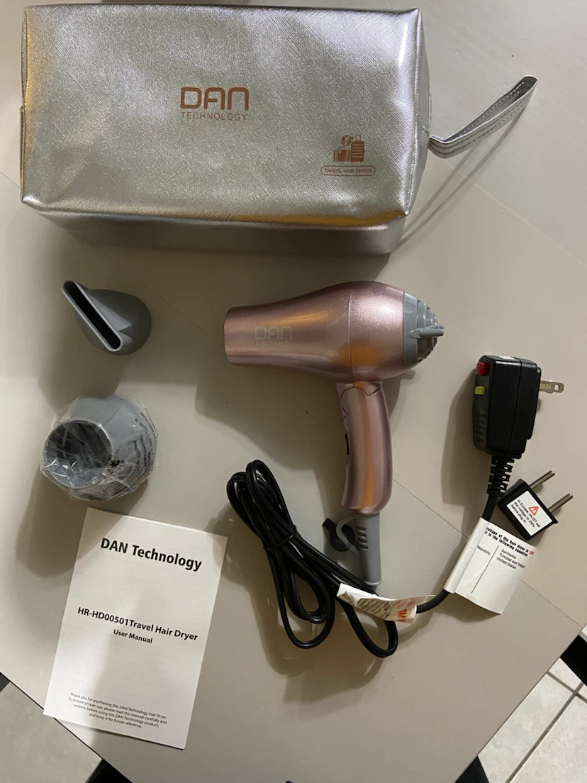 DAN Technology HR-HD00501 Travel Hair Dryer - photo 2