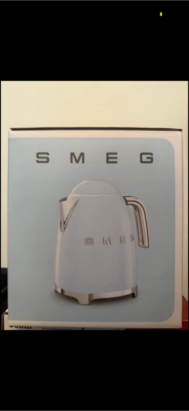 Smeg Kettle - 1.7 L, Stainless Steel, Pastel Blue - BNIB - photo 2