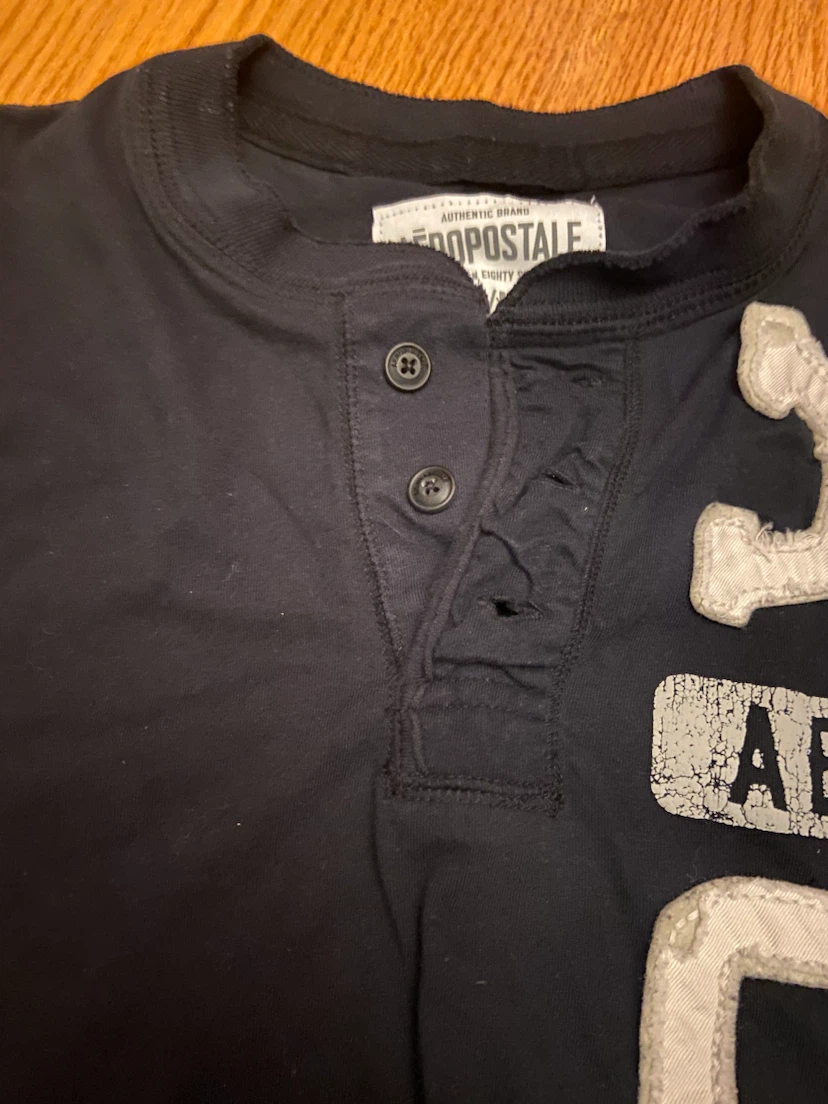 Aeropostale Black T-Shirt medium - photo 5