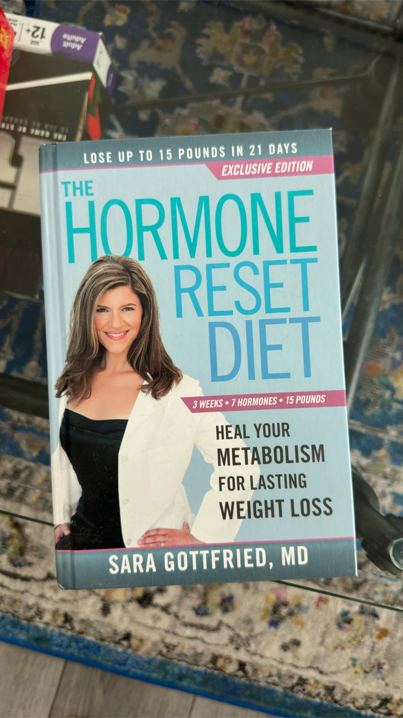 The Hormone Reset Diet Book by Sara Gottfried, MD