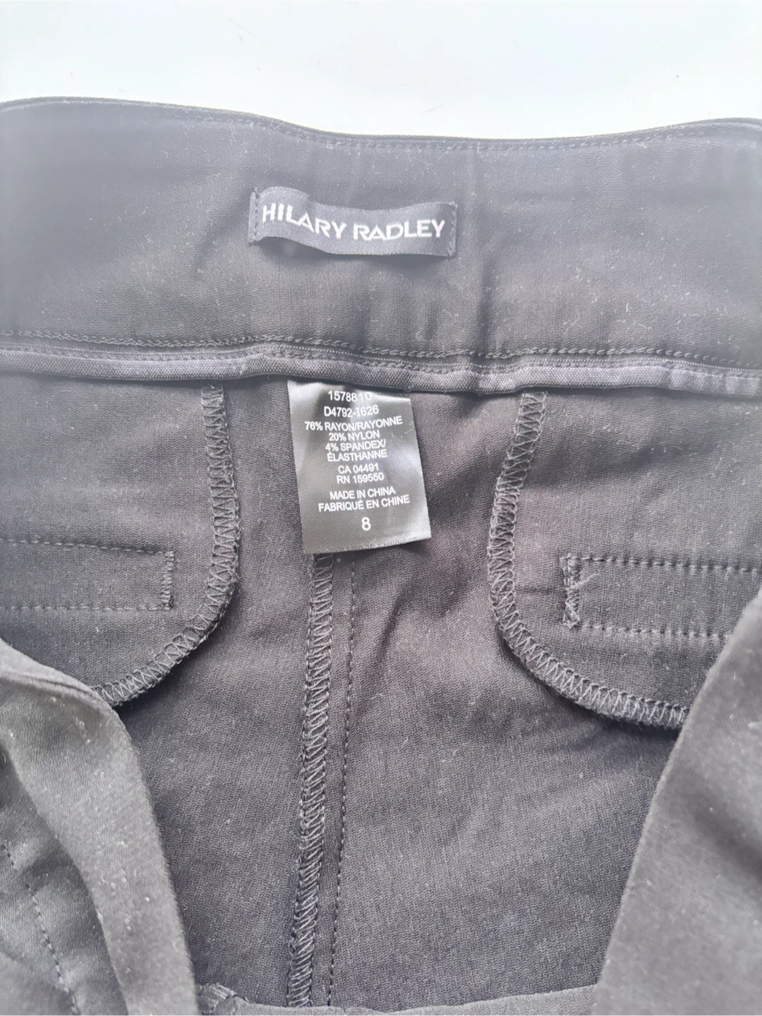 Hilary Radley Women's Black Shorts Size 8 - photo 4