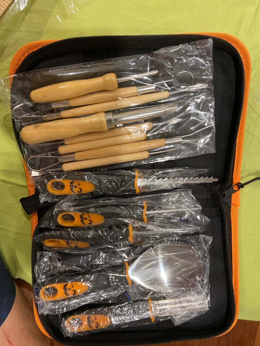 Halloween Pumpkin Carving Decoration Tools Kit - photo 3