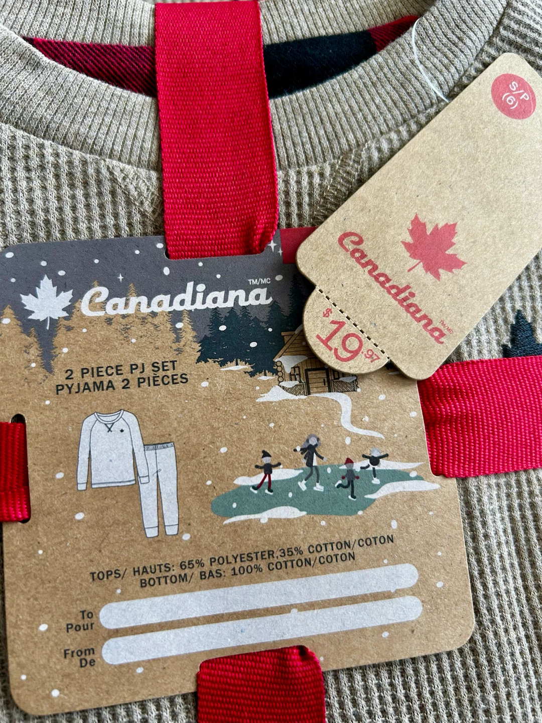 Canadiana Kids 2 Piece Pyjama Set - photo 3