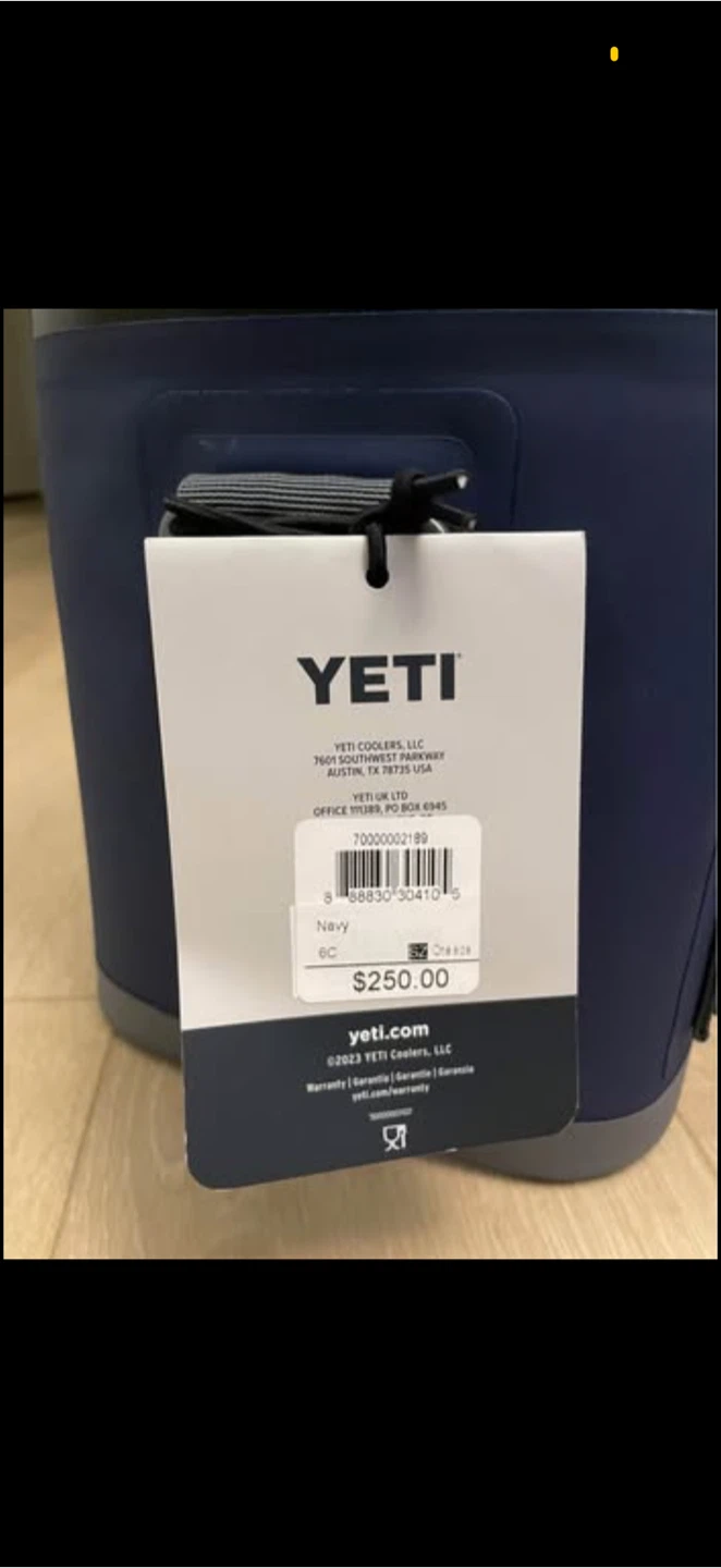 Yeti Hopper Flip 8 Navy Cooler BNWT - photo 2