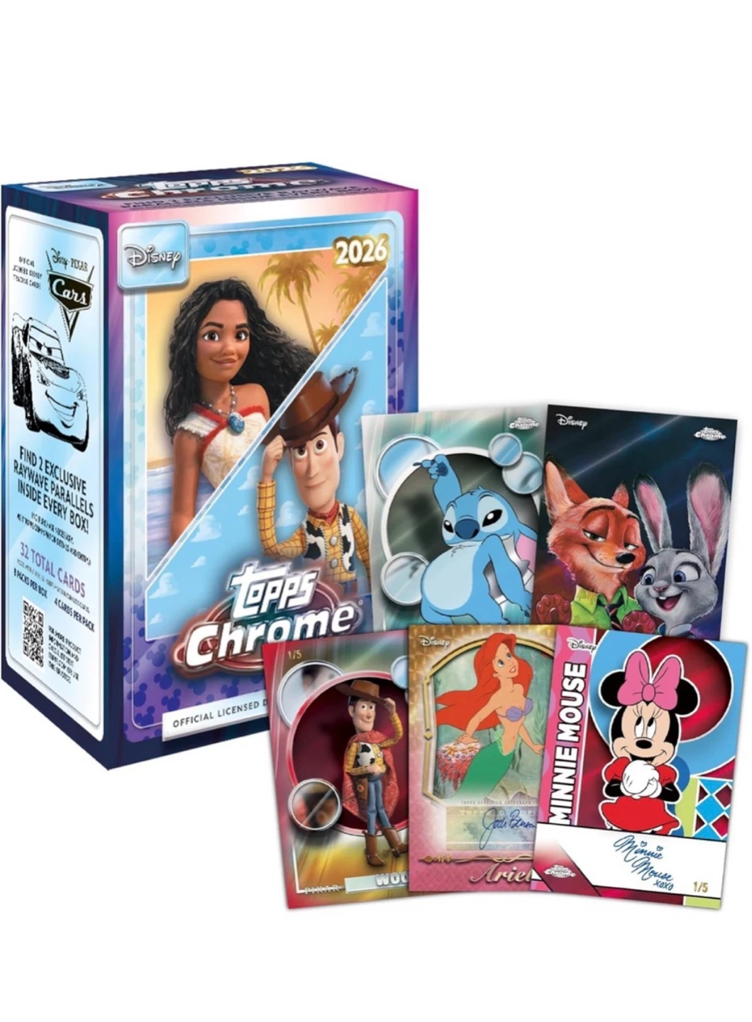 2026 Topps Chrome Disney - unopened box