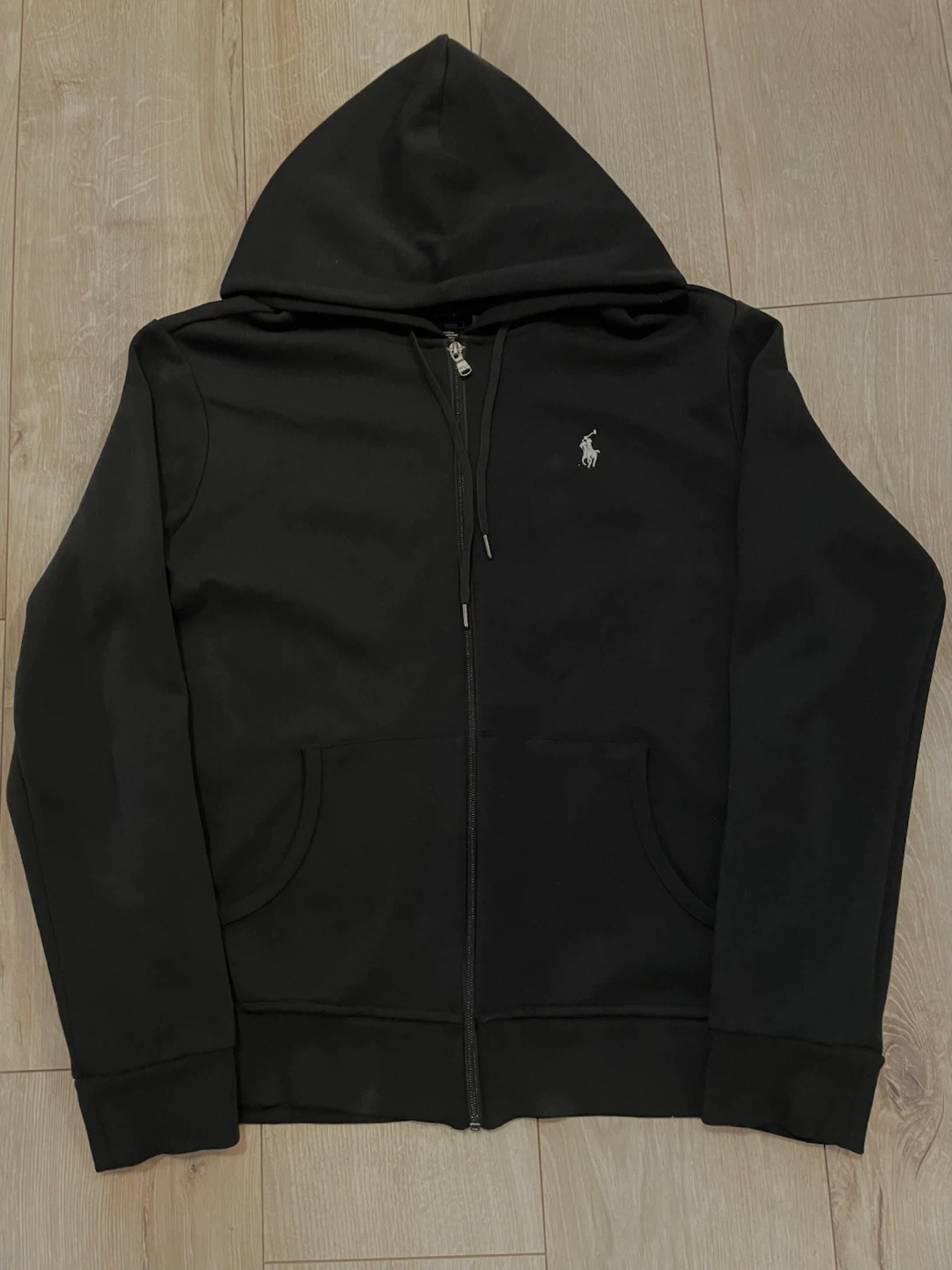 Black Polo Ralph Lauren Zip-Up Hoodie