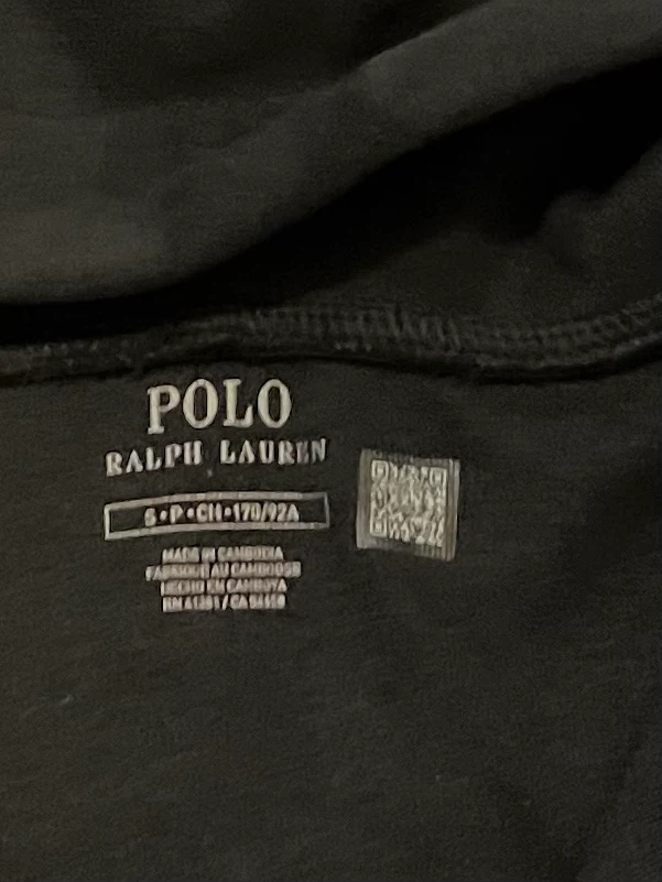 Black Polo Ralph Lauren Zip-Up Hoodie - photo 3