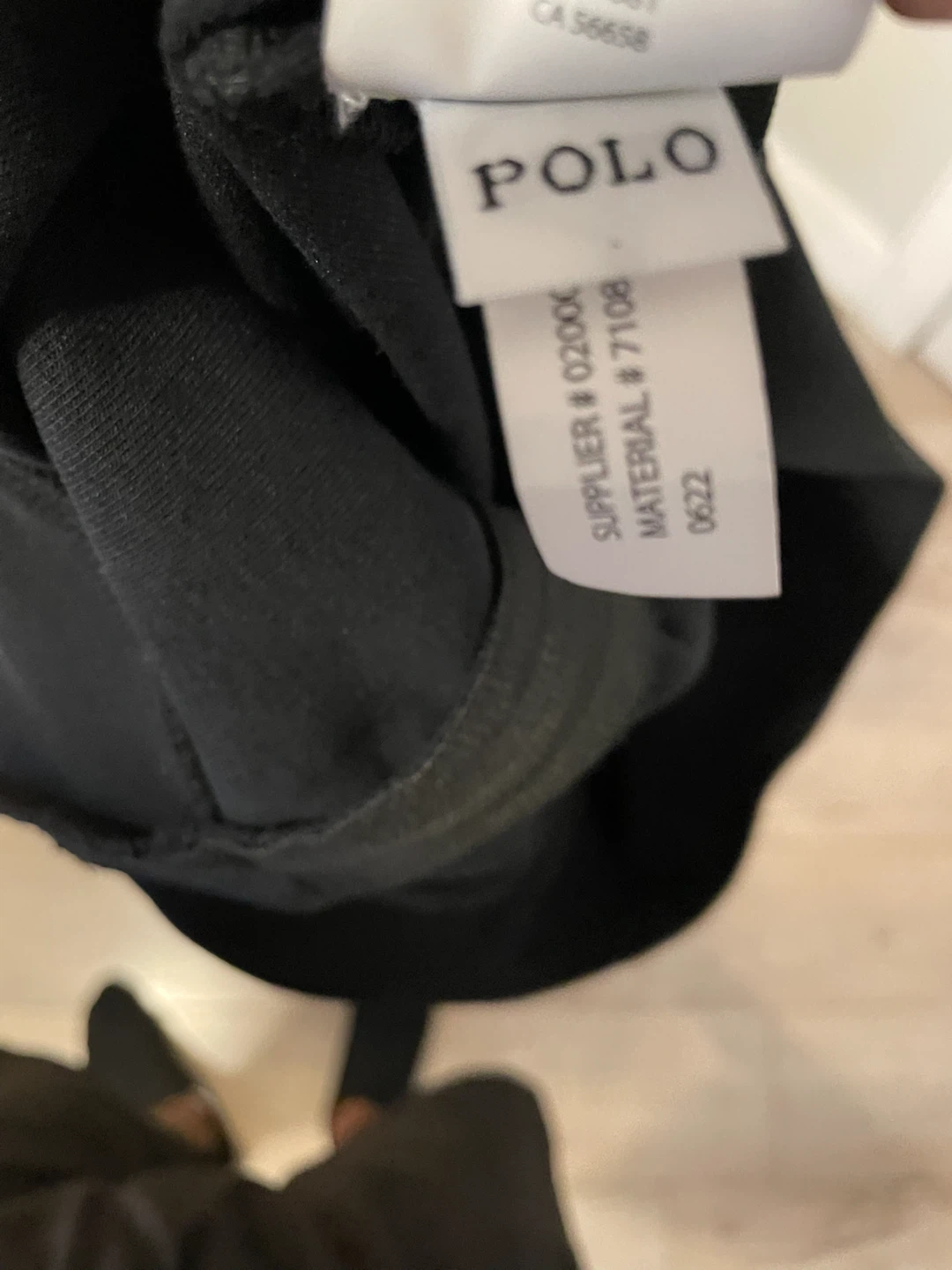 Black Polo Ralph Lauren Zip-Up Hoodie - photo 5