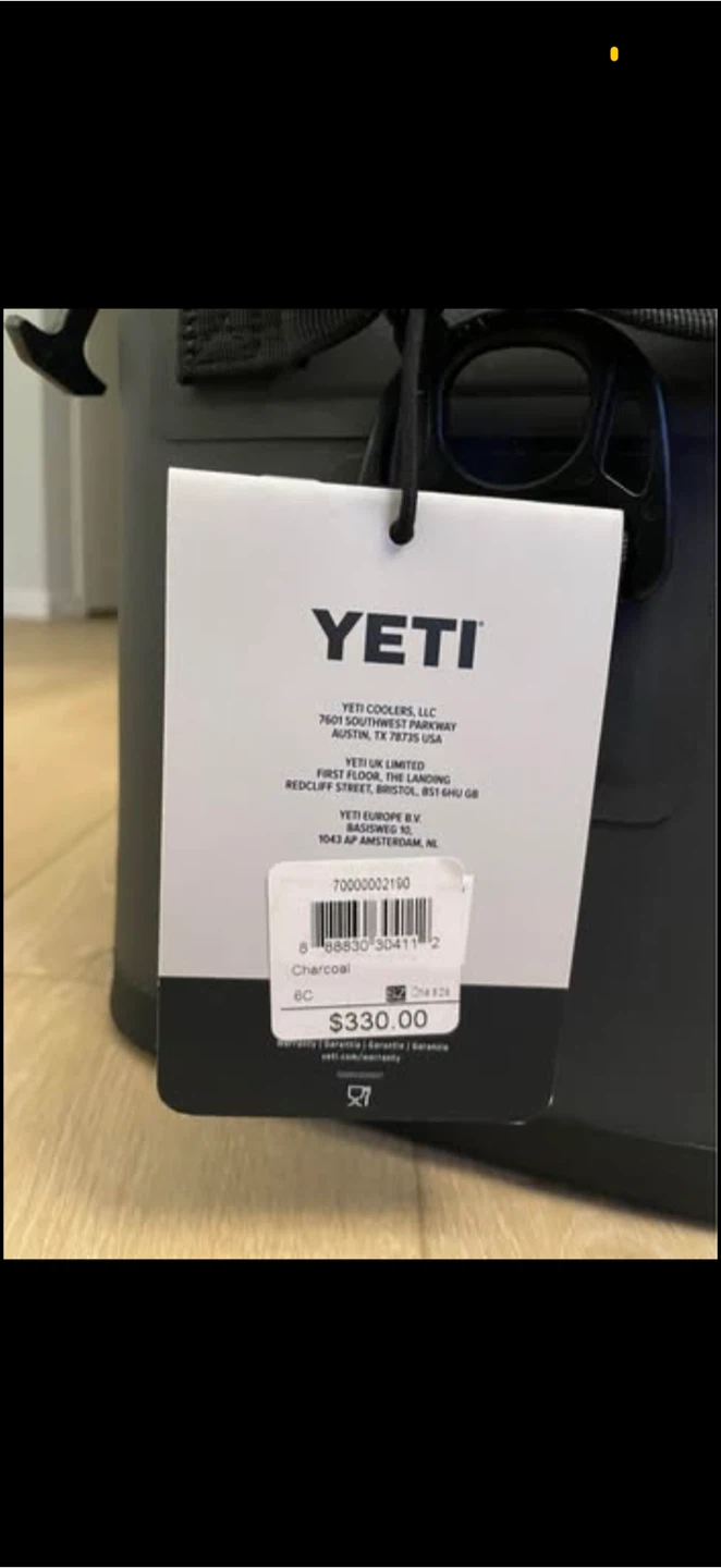 Yeti Hopper Flip 12 Charcoal Cooler BNWT - photo 2