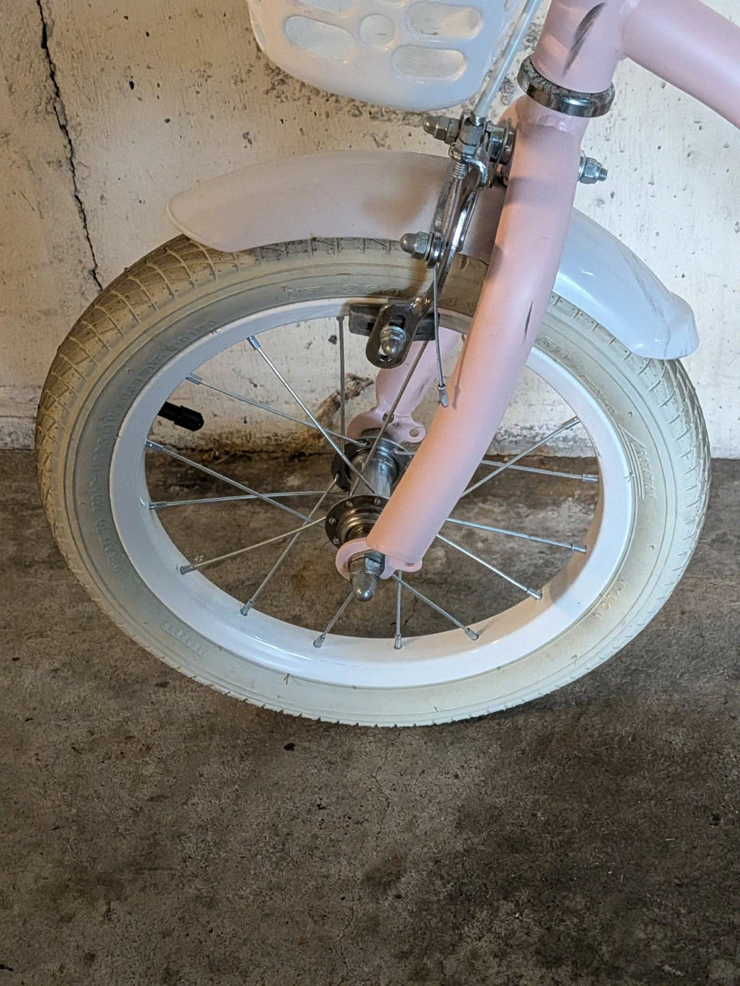 Pink Kids' Bike with Training Wheels- Kids - photo 2