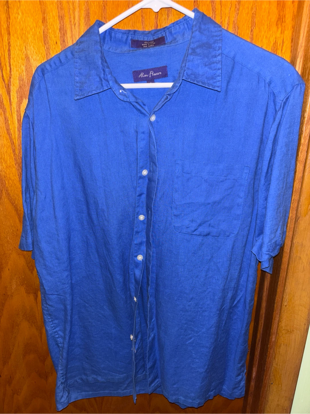 Alan Flusser linen shirt