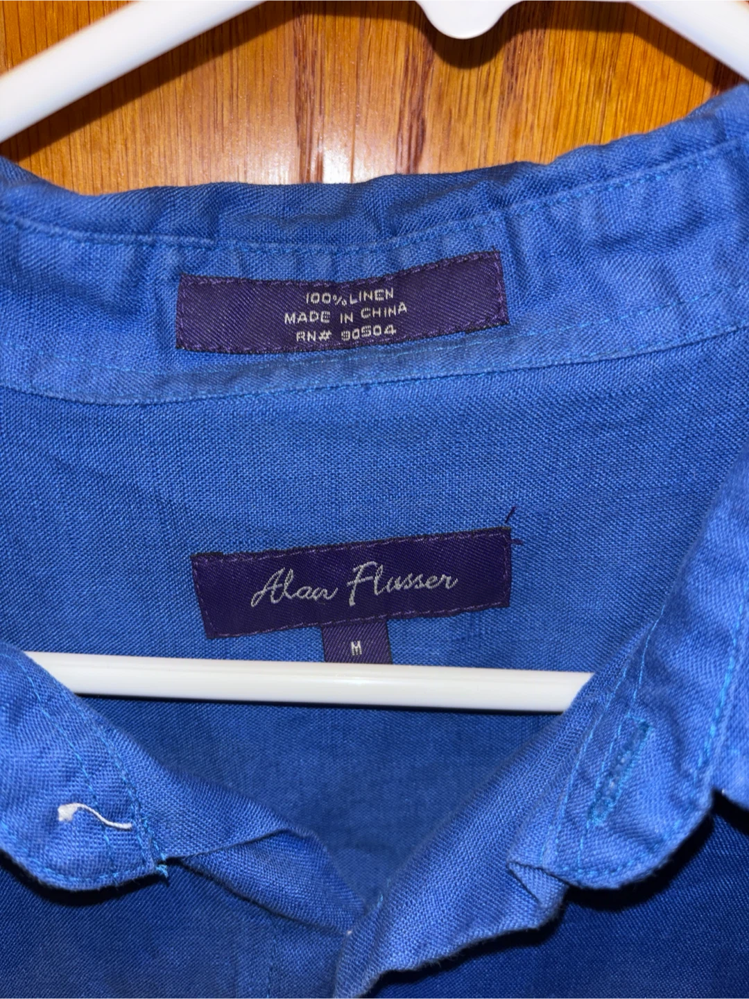 Alan Flusser linen shirt - photo 2