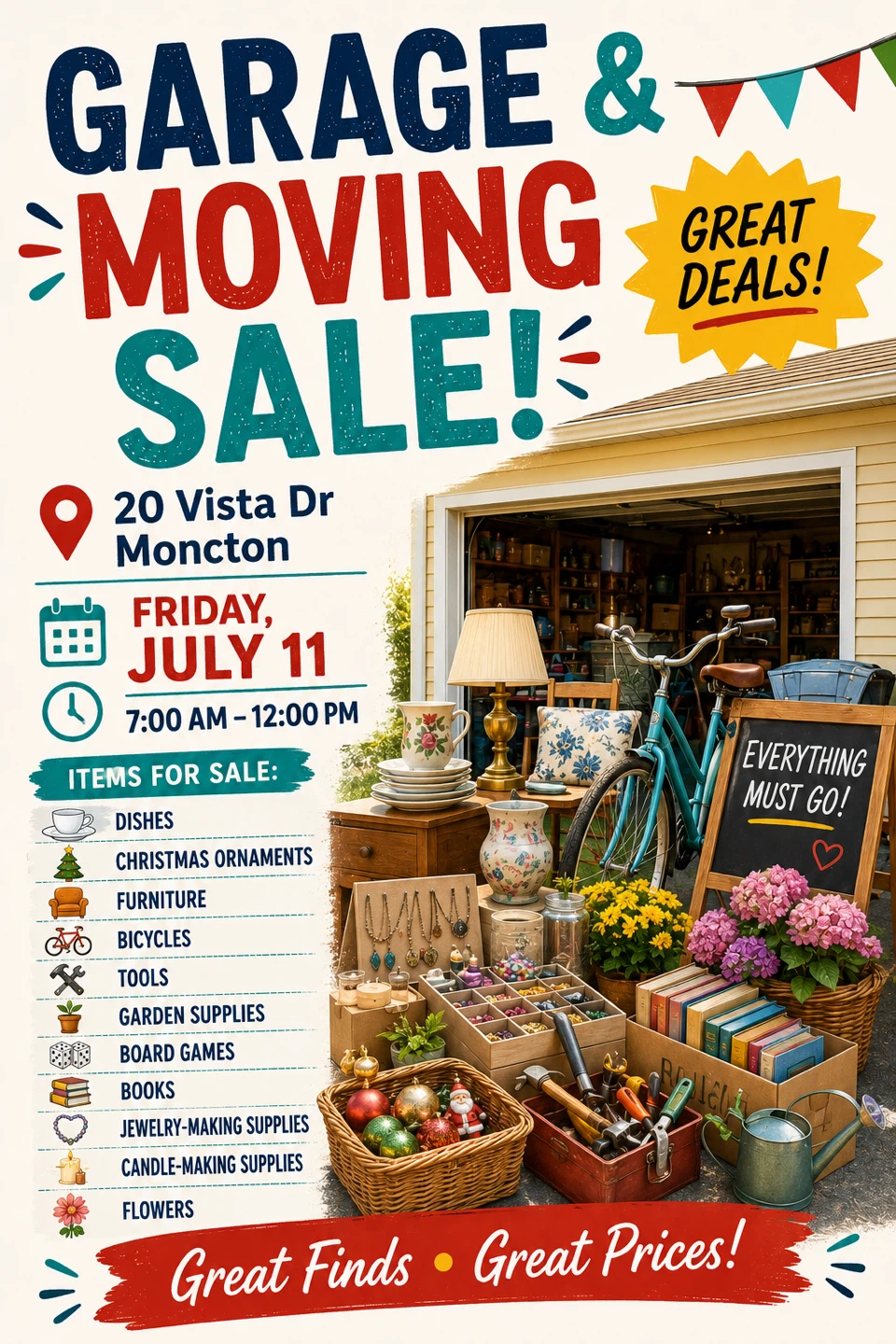 Garage & Moving Sale