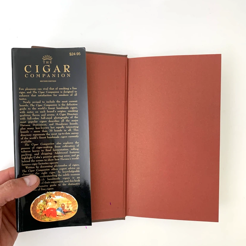 Cigar Companion Connoisseur Collector Reference Hardcover Book - photo 2